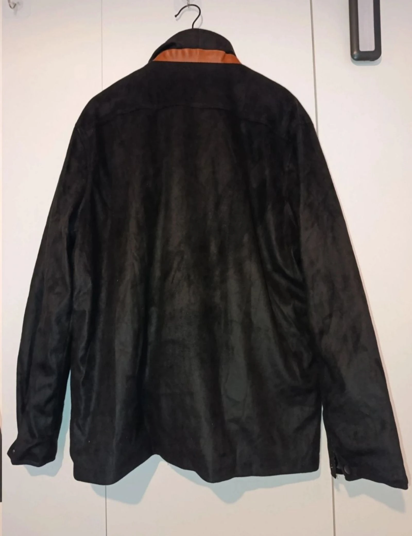 Veste d'hiver noire et marron taille L – photo 2